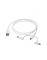 dbramante1928 DBRAMANTE Kabel rechrg-3in1Cable-USBAtoUSB-A C'Lightn-W - nr 1