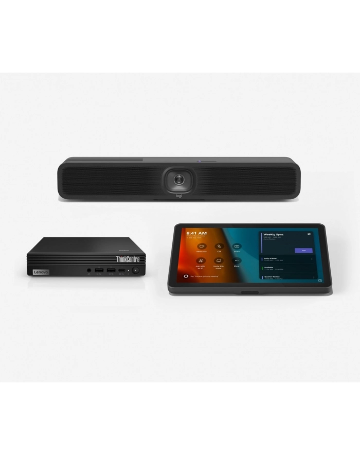 Logitech Zestaw Logi R Sol Lenovo Tiny Small 2Bndl Teams główny
