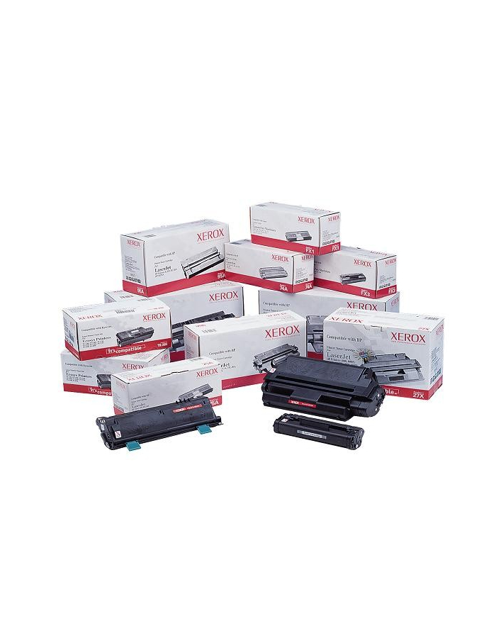 Tusz Xerox do Canon (CLI521Bk), 9ml, czarny, z czipem (495L01223) główny