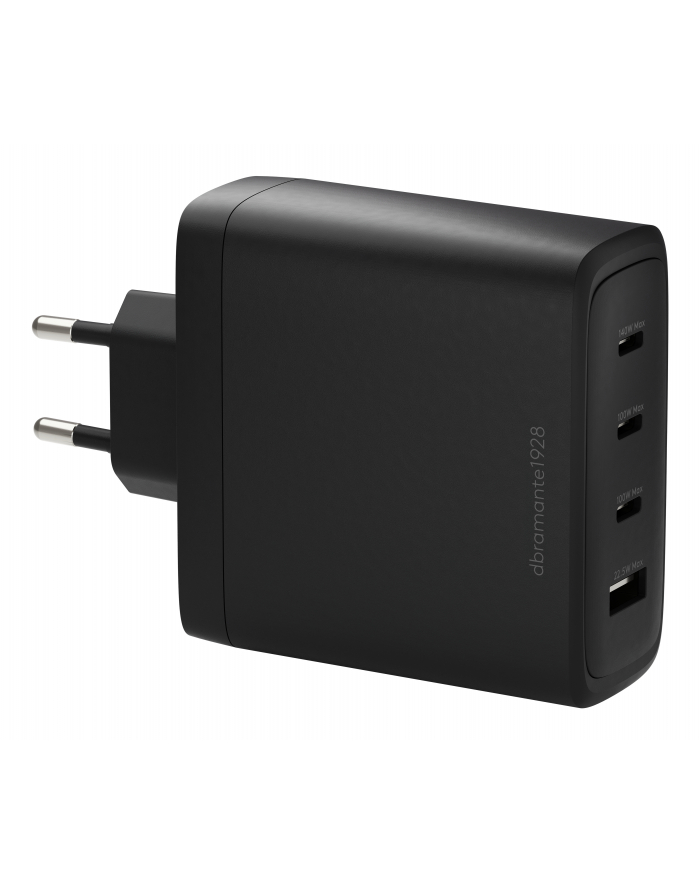 dbramante1928 DBRAMANTE Kabel IT-EU W. Chrg-3xUSB-C 140W+1xUSB-A-BLK główny