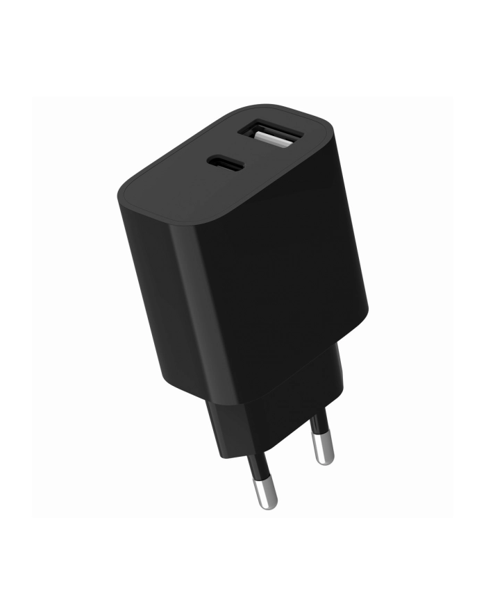 gembird Ładowarka uniwersalna USB 2-portowa (A+C), 2.4 A, czarna główny