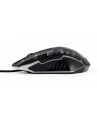 gembird Mysz optyczna LED, 6-przyciskowa, USB, czarna - nr 5
