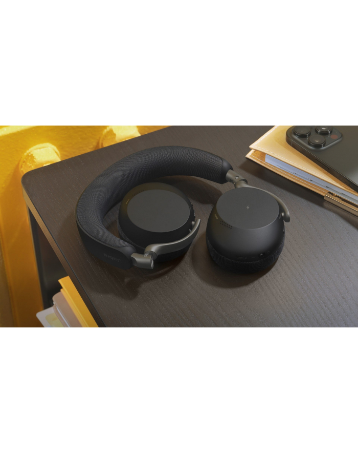 jabra pro Jabra Evolve3 75, MS, Link390c, Black, WLC Chrg główny