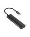 logilink Hub USB-C, 4-porty 2x USB-A,2xUSB-C, czarny - nr 1