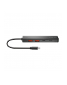 logilink Hub USB-C, 4-porty 2x USB-A,2xUSB-C, czarny - nr 3