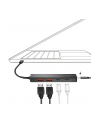 logilink Hub USB-C, 4-porty 2x USB-A,2xUSB-C, czarny - nr 4