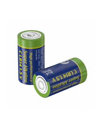 gembird Bateria alkaiczna LR14 C-Cell, 1.5V, 2 sztuki nr 1
