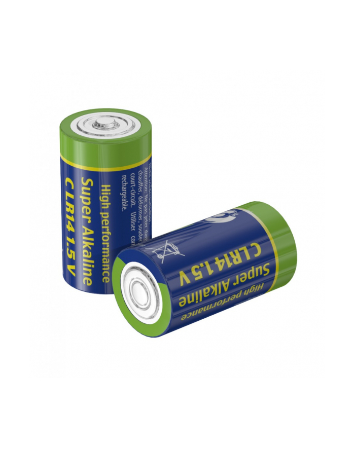 gembird Bateria alkaiczna LR14 C-Cell, 1.5V, 2 sztuki główny