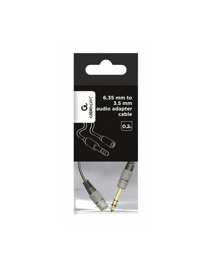 gembird Adapter audio kabel 0,2m od 3,5mm do 6,35mm główny