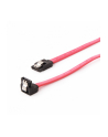 gembird Kabel do dysków SATA DATA III (6GB/S)10cm metalowe zatrzaski kątowy - nr 1