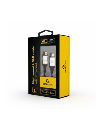 gembird Kabel HDMI high speed z ethernet Select Plus Series, 3 m nr 1