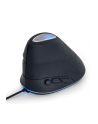 gembird Mysz optyczna ergonomiczna przewodowa mysz optyczna z 6 przyciskami,  kolor szary - nr 12