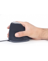 gembird Mysz optyczna ergonomiczna przewodowa mysz optyczna z 6 przyciskami,  kolor szary - nr 4