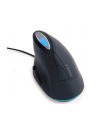 gembird Mysz optyczna ergonomiczna przewodowa mysz optyczna z 6 przyciskami,  kolor szary - nr 7