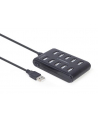 gembird HUB USB 2.0 10-portowy czarny - nr 9