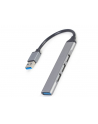gembird HUB USB 4-Porty (USB3 x 1, USB2 x 3), srebrny - nr 4