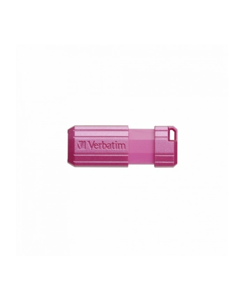 Pendrive Verbatim PinStripe USB Drive 128GB USB 2.0 Gorący Różowy