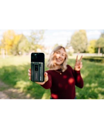 Powerbank Verbatim Charge 'n' Go 2C Display Magnetic Wireless 10000mAh 3xUSB-C PD 3.0 QC 3.0 Szary