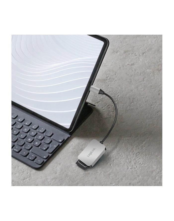 logilink Czytnik kart USB3.2 Gen 1, SD/microSD, USB-C główny