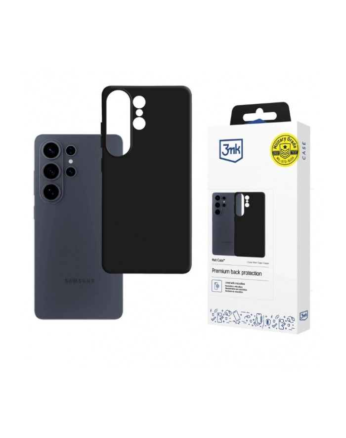 3mk Etui Matt Case Samsung Galaxy S26 Ultra czarne główny