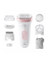 Braun | Epilator | Silk-épil Series 7 7-060 | Operating time (max) 40 min | Number of power levels 1 | Wet & Dry | White/Pink - nr 1