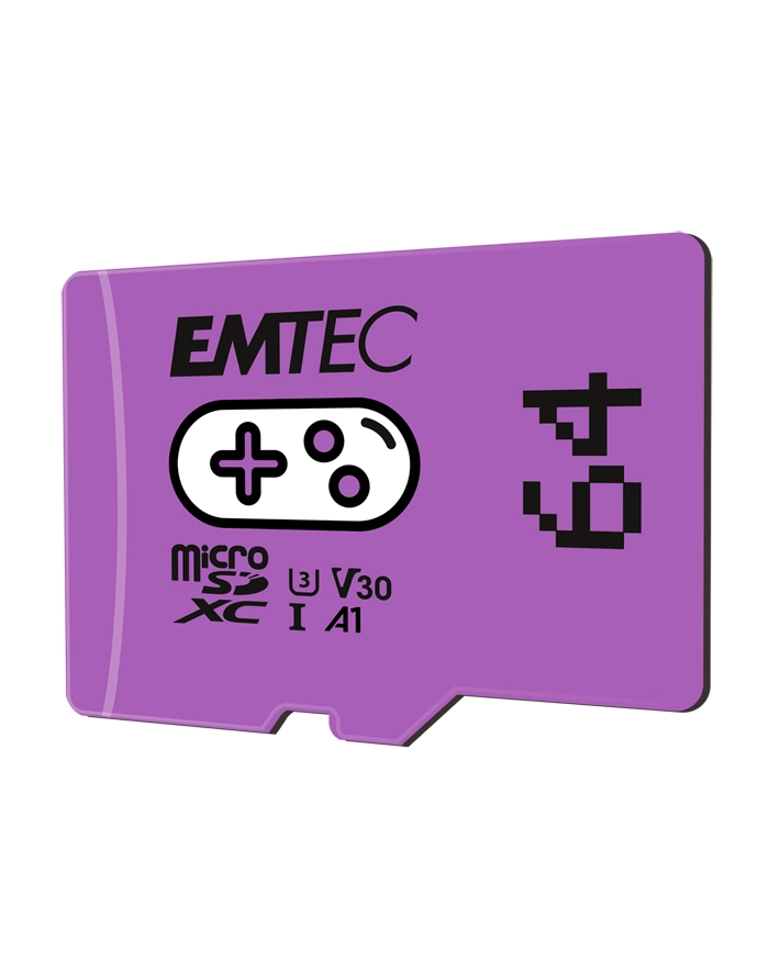 Emtec mSD 64GB UHS-I U3 V30 A1 Gaming Purple główny