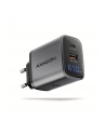 axagon Ładowarka sieciowa ACU-PQ67D PD'QC 67W 2-port GaN, Ekran LED, USB-A  + USB-C - nr 13