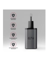 axagon Ładowarka sieciowa ACU-PQ67D PD'QC 67W 2-port GaN, Ekran LED, USB-A  + USB-C - nr 19
