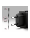 axagon Ładowarka sieciowa ACU-PQ67D PD'QC 67W 2-port GaN, Ekran LED, USB-A  + USB-C - nr 7