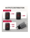 axagon Ładowarka sieciowa ACU-PQ67 PD'QC 67W 2-port GaN, USB-A + USB-C - nr 10