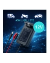 qoltec Ładowarka do akumulatora AGM GEL | Prostownik 12V | 2A | 24W |   5.5x2.1 | kabel 1.8m - nr 2