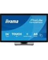 iiyama Monitor 24 cale T2438MSC-B2 IPS,FHD,DP,HDMI,2x2W,2xUSB,600(cd/m2),   10pkt.7H,IP1X(FRONT),PION/POZIOM - nr 39