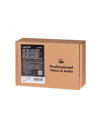 logilink Rozdzielacz HDMI 1x3, 4K/60Hz nr 2