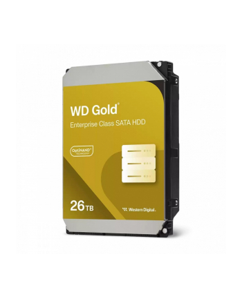 western digital Dysk twardy GOLD Enterprise 26TB 3,5 SATA WD261KRYZ