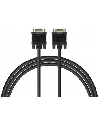 savio Kabel VGA (M )- VGA (M) ekranowany 2 feryty CL-202 nr 2