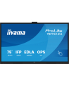 iiyama Monitor interaktywny 75 '' TE7513A-B2AG INFRARED,40pkt,IPS,4K,7H,500cd/m2,      WiFi,USB, ANDROID 14, Google EDLA,2x20W, UCHWYT ŚCIENNY - nr 45