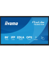 iiyama Monitor interaktywny 86 '' TE8615A-B2AG IPS,4K,40pkt,550cd,DeepContrast-IR+,    HDMI x2,DP,USB-C, 2 x 20W, OPS Slot x1, 5xUSB, 2xRJ45,8-Array,EDLA, - nr 51