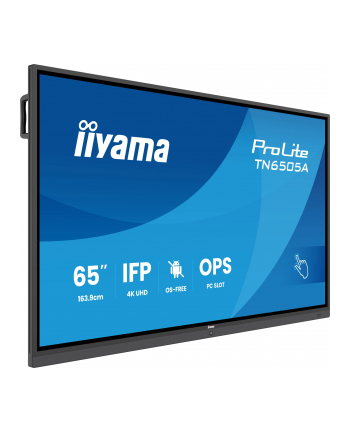 iiyama Monitor 65 '' TN6505A-B1AG IPS,4K,40pkt,500cd,nonOS,1200:1,5ms,    DeepContrast-IR+, 1xVGA,2xHDMI,DP,USB-C(PD65W),2xRJ45,2x20W,PiP,PbP,UCHWYT ŚCIENN nr 2