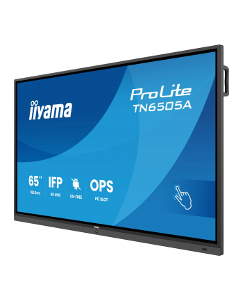 iiyama Monitor 65 '' TN6505A-B1AG IPS,4K,40pkt,500cd,nonOS,1200:1,5ms,    DeepContrast-IR+, 1xVGA,2xHDMI,DP,USB-C(PD65W),2xRJ45,2x20W,PiP,PbP,UCHWYT ŚCIENN nr 1