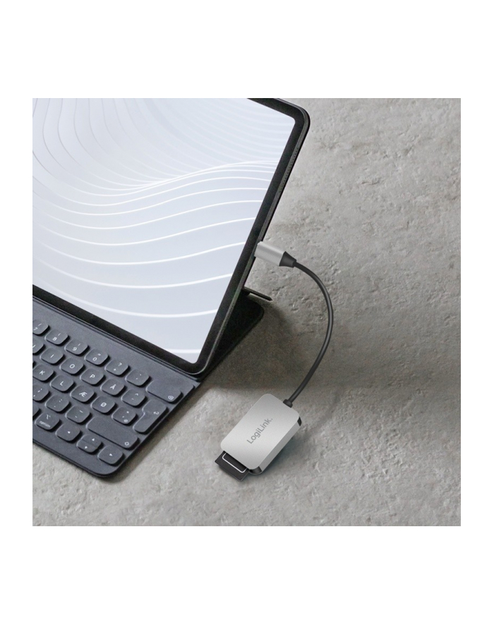 logilink Czytnik kart USB3.2 Gen 1, SD/microSD, USB-C główny