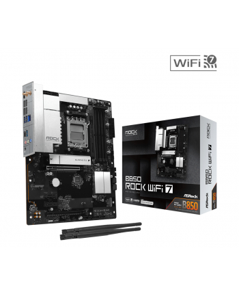asrock Płyta główna B850 ROCK WIFI 7 AM5 4DDR5 ATX
