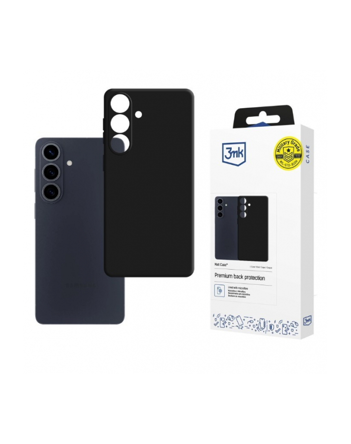 3mk Etui Matt Case Samsung Galaxy S26+ Plus czarne główny