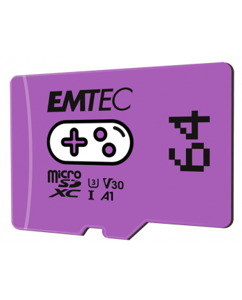 Emtec mSD 64GB UHS-I U3 V30 A1 Gaming Purple nr 1