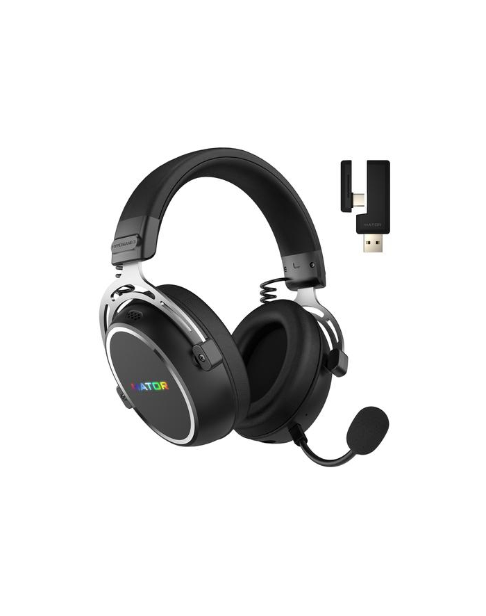 Słuchawki komputerowe Hator HYPERGANG 3 Wireless Czarny (ESH55) główny