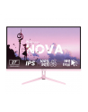 Arozzi | Nova | 27 '' | IPS | QHD | 16:9 | 180 Hz | 1 ms | 2560 x 1440 pixels | 350 cd/m² | HDMI ports quantity 2 | Pink - nr 28