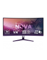 Arozzi | Nova | 34 '' | VA | UWQHD | 21:9 | 165 Hz | 1 ms | 3440 x 1440 pixels | 350 cd/m² | HDMI ports quantity 2 | Purple - nr 29