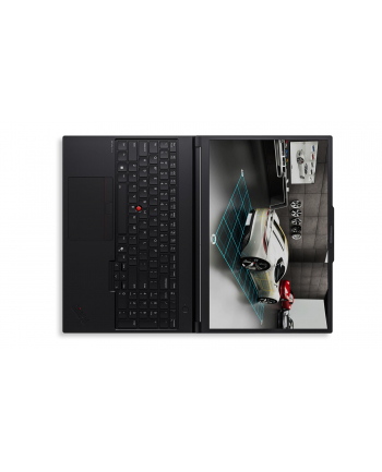 Lenovo ThinkPad P16 G3 | Black | 16 '' | IPS | WUXGA | 1920 x 1200 pixels | Anti-glare | Intel Core Ultra 7 | 255HX | 64 (2x32) GB | SODIMM DDR5 | Solid-state drive capacity 1000 GB | NVIDIA RTX PRO 3000 Blackwell Generation | GDDR7 | 12 GB | W nr 1
