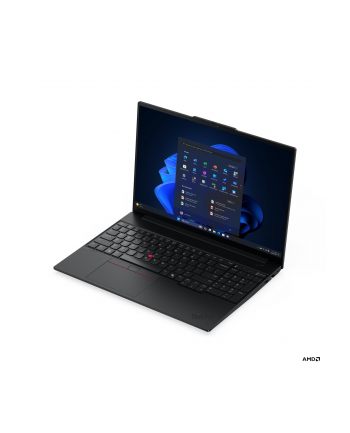 Lenovo ThinkPad E16 G3 AMD | Black | 16 '' | IPS | WUXGA | 1920 x 1200 pixels | Anti-glare | AMD Ryzen 7 | 250 | 16 GB | SODIMM DDR5 | Solid-state drive capacity 512 GB | AMD Radeon 780M Graphics | Windows 11 Pro | 802.11ax | Bluetooth version