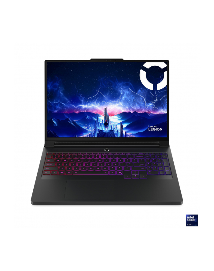 Lenovo Legion Pro 7 16IAX10H | Eclipse Black | 16 '' | OLED | WQXGA | 2560 x 1600 pixels | Intel Core Ultra 9 | 275HX | 32 GB | CSODIMM DDR5 | Solid-state drive capacity 2x1000 GB | NVIDIA GeForce RTX 5080 | GDDR7 | 16 GB | Windows 11 Home | 80 główny