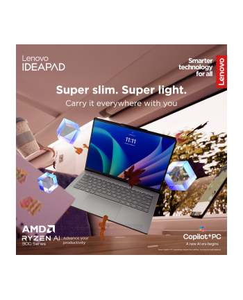 Lenovo IdeaPad Slim 5 14ARP10 | Luna Grey | 14 '' | IPS | WUXGA | 1920 x 1200 pixels | Anti-glare | AMD Ryzen 7 | 7735HS | 16 (2x8GB) GB | SODIMM DDR5 | Solid-state drive capacity 1000 GB | AMD Radeon 680M Graphics | Windows 11 Home | 802.11ax